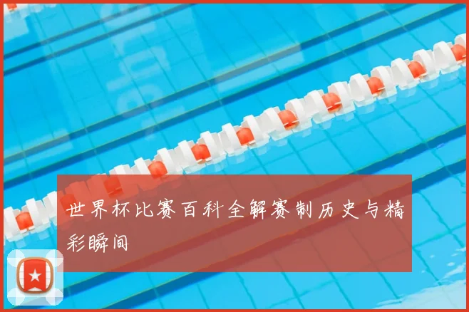世界杯比赛百科全解赛制历史与精彩瞬间