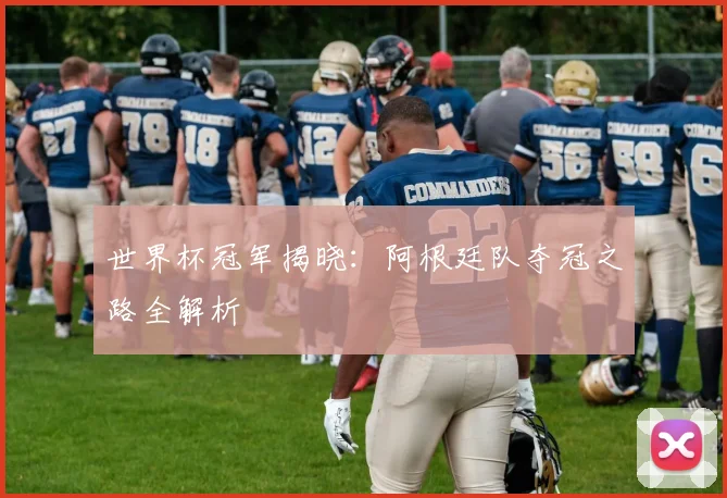 世界杯冠军揭晓:阿根廷队夺冠之路全解析