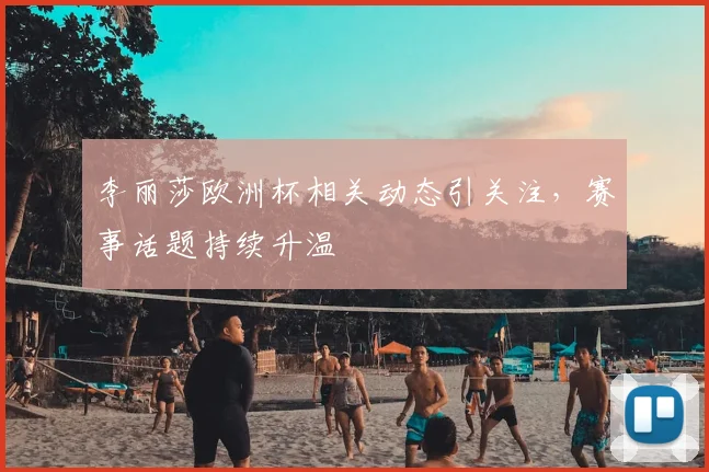 李丽莎欧洲杯相关动态引关注，赛事话题持续升温